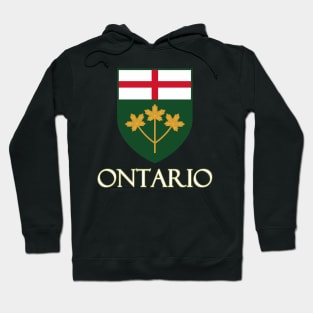 Ontario, Canada - Coat of Arms Design Hoodie